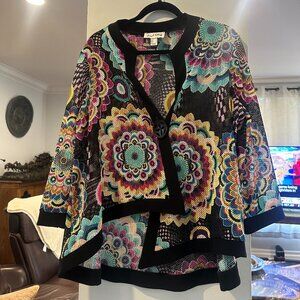 Unique Asymmetrical Joseph Ribkoff Women's Top